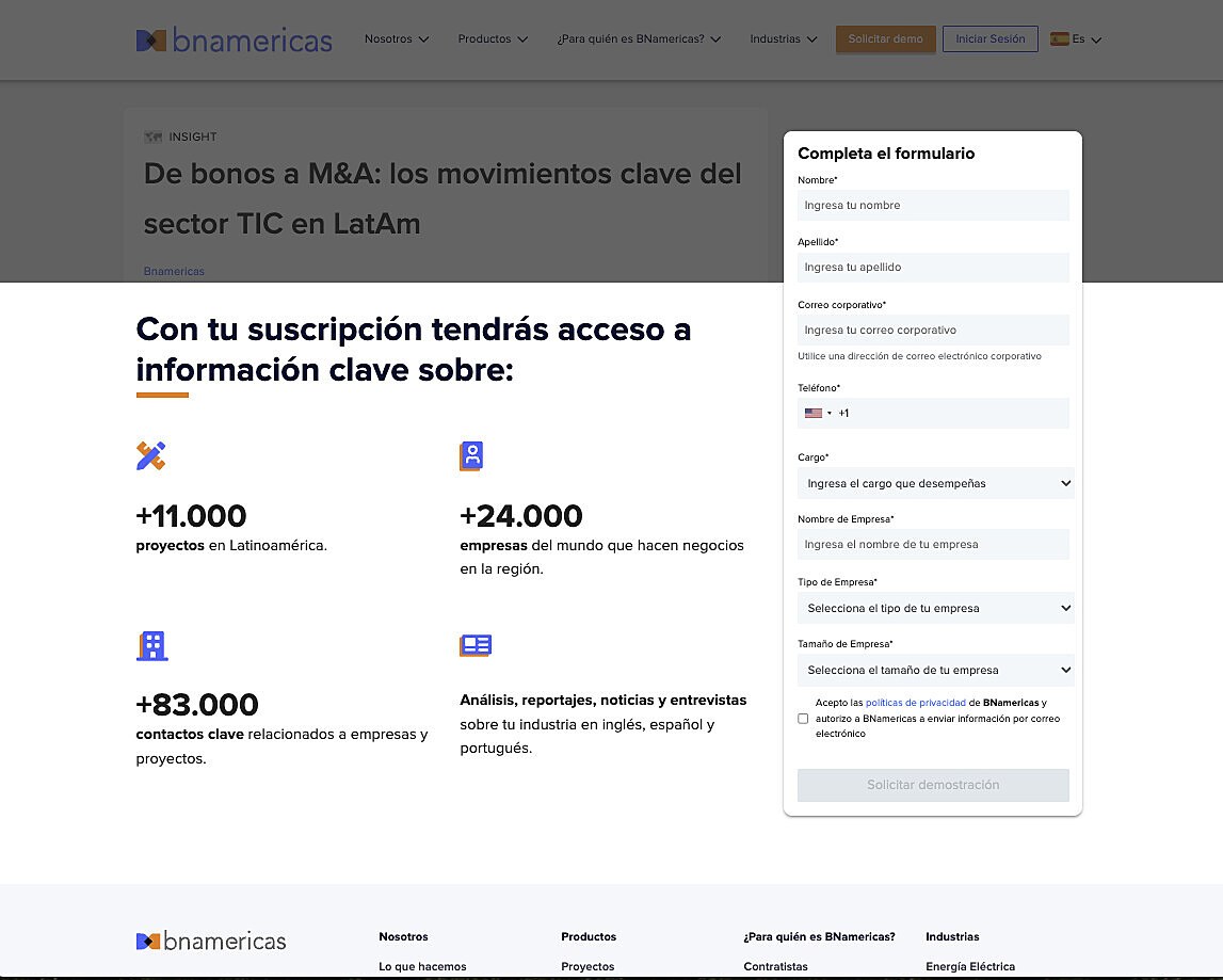 De bonos a M&A: los movimientos clave del sector TIC en LatAm